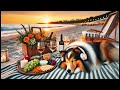 🐶 Dog Sleep Music for a Beach Picnic - Waves and Classical Piano 🌊🎹