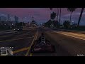 Gta  V seeing how fast the go cart is fully upgrade