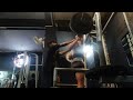 Squats up to 142kg/313lb