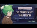 Shy Tsundere wants your attention (F4M) (ASMR Roleplay)