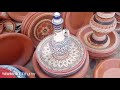 أشكال و أنواع أواني الفخار المغربي
