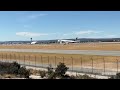 Singapore A350 Arrives on Runway 03 at Perth Airport