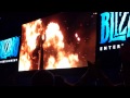 Gamescom 2014 & Blizzard Cinematic WoD with Relaese Date and Crowd react.