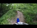 Windrock Trail 100 (on a dirt bike).