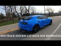 AWE CAT-BACK EXHAUST INSTALLED || 2022 CHEVY CAMARO ZL1