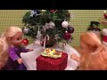 Christmas 2021 ! Elsa & Anna toddlers - Santa - gifts - cookies