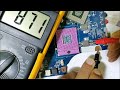 All laptop components Tested with multimeter-electronic components - SMD capacitor test, Mosfet