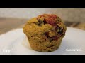 Pumpkin Cranberry Muffins / Muffins à la citrouille et aux canneberges