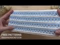 Very Easy Crochet Pattern for Beginners! 🩵 Splendid Crochet Stitch for Baby Blanket, Bag & Scarf