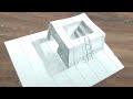 3D Drawing Step by Step || Easy Tutorial for Beginners || How to Draw 3D Drawing