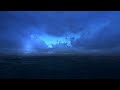 POWERFUL THUNDERSTORM In The Middle Of The Sea [With Lightning Strikes] For Meditation & Relaxation.