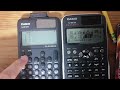 Casio FX-991EX vs FX-991CW | Calculator Comparison