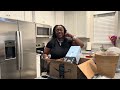 New Home Edition: FIRST UNBOXING IN NEW HOME #fyp #newhome #luxury