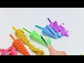 Satisfying Video l How To Make Rainbow Beads Ice Cream with Kinetic Sand Cutting ASMR