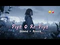 Piya O Re Piya 😭❤️‍🩹 !! Slowed + Reverb !! Lofi Song !! Atif Aslam, Shreya  Ghoshal !!