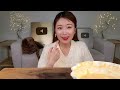 ASMR 토스트 8개 크림떡볶이 리얼먹방 :) Toast, cream tteokbokki MUKBANG