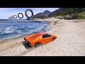 GTA V Epic New Stunt Race For Racing Challenge By Trevor And Sharks #104