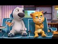 GINGER LEARNS TO SING❗️❗️❗️ 🎤 🎶 | Talking Tom & Friends | Cartoons For Kids | WildBrain Kids