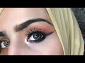 |How to do bridal makeup on small eyes| b4beautician|