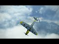 bf109 shoots down p47