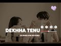 Dekhha Tenu (Slowed And Reverb) | Soulful Lofi Remix | 🎧
