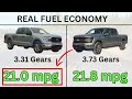 Ford F150 3.73 vs 3.31 Gears (5L Coyote V8) | Does It ACTUALLY HURT FUEL ECONOMY ??
