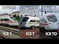 Evolution of German InterCity-Express Trains - Explained