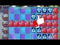 Pvz 2 Challenge - Random 100 Pair Team Plants Vs 500 Ice Weasel Zombies - Who Will WIn?