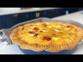 ROASTED VEG & GOATS CHEESE QUICHE - SUMMER COOKING | Kerry Whelpdale