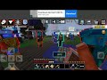 in the video I'm lost my ench. and pickaxe max and max sword in planet of cube and in playre scam me