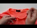 👕 Quick T-Shirt Tricks to Tighten a Loose Neckline