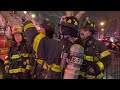 🌟SMOKE EXPLOSION 🌟 FDNY Bronx 5th Alarm Box 2962 Heavy Fire Throughout a Supermarket
