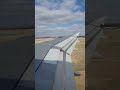 Landing at DFW on American Airlines A319