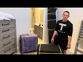 How to pad wrap a nightstand with bands | Top Team Moving | FLORIDA MOVERS