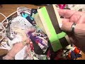 SOLD  Video 10. Vintage Bag of Trims.