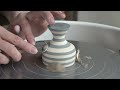 연리문 기법으로 만드는 도자기 잔 : Making a cup with Colored Clay [ONDO STUDIO]