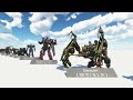 Transformers Size Comparison in 3d | Transformers Height Comparison in 3d | Ridge World