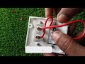 How to make a Electric Board ? 1 socket / 1switch at Home