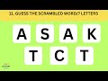 Quiz-blasters/Guess the Scrambled Word 7 Letters/Quiz#62/Scrambled Word Game 7 Letters Challenge