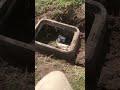 A day in the life of a pool service company. Buried PVC pipe repair.