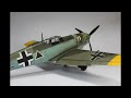 Eduard 1/32 Scale Messerschmitt BF109 E7, Build, Paint, Weather Video. Model Aircraft