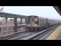 ⁴ᴷ R160 G Trains to Coney Island Action
