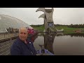 Falkirk Wheel test run