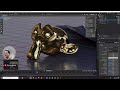 Blender 3D: Cloth-Pull Reveal Object!