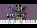 Kairiki Bear - Venom | Piano Cover + Sheet Music (4k)