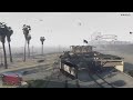 Grand Theft Auto V. Funny glitch flying tanks
