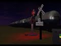 I rebuilt the Delhi Colorado wig wag in Roblox Build a Railroad Crossing X