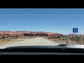 Leaving Canyonlands National Park and Dead Horse State Park