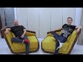 HOW to MAKE an ARMCHAIR .Мягкое кресло своими руками.