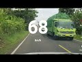 Suasana Perjalanan Naik Mobil Di Jalur Lintas Timur Lampung Selatan | Road Trip | Dashcam
